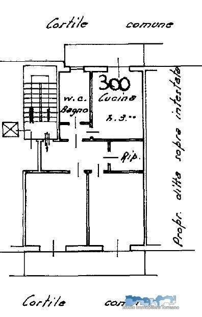 Trilocale via Ravenna 15, Torino (zona Aurora) - planimetria 1