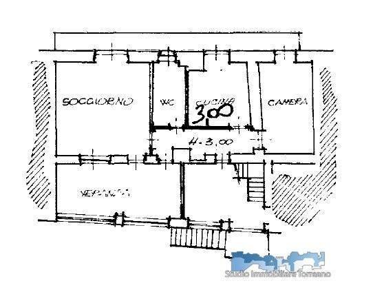 Independent house Rueglio - floor plans 1