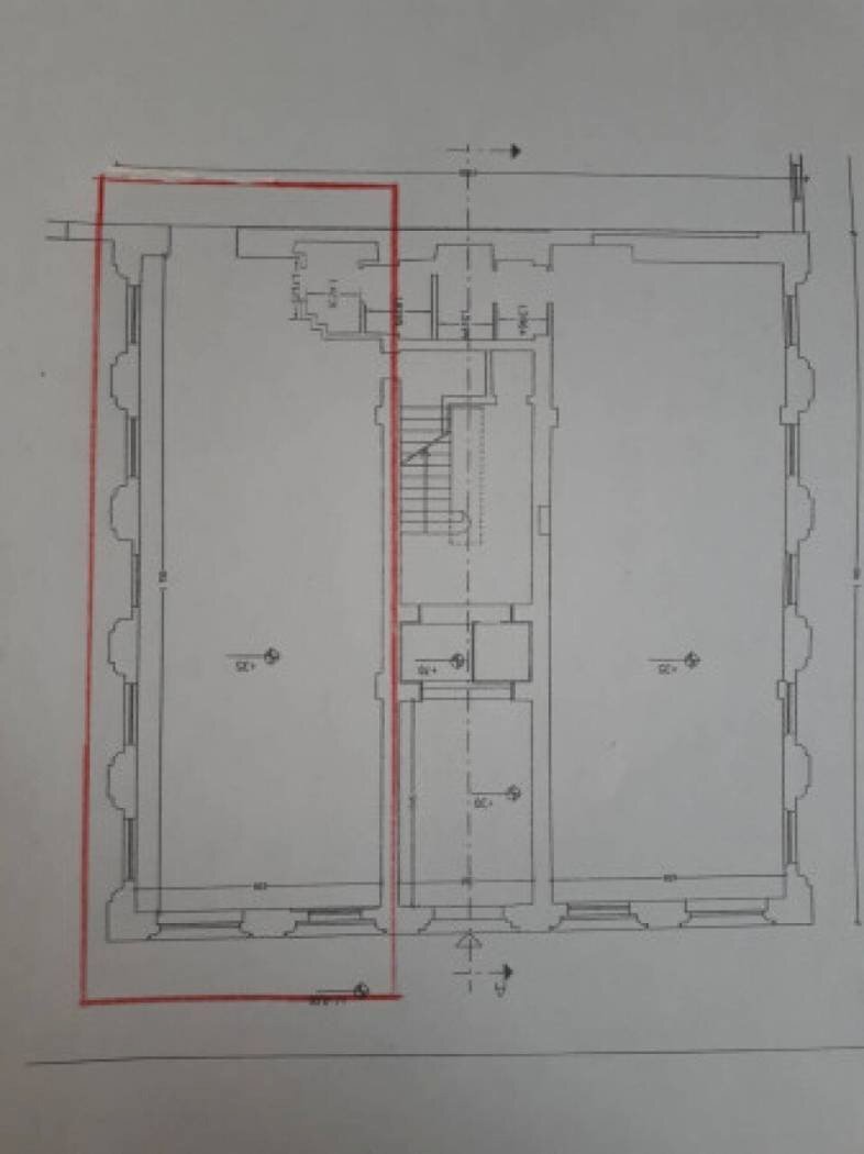Shop via Nazario Sauro, Lucca - floor plans 1