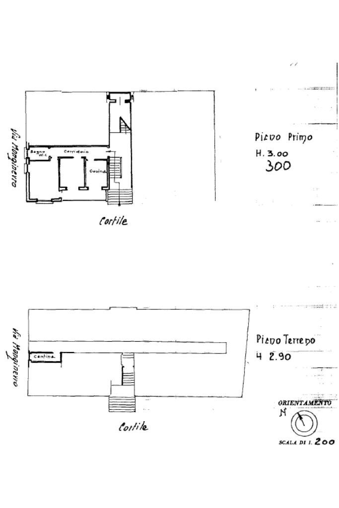Trilocale Via monginevro, Sant'Ambrogio di Torino - planimetria 1