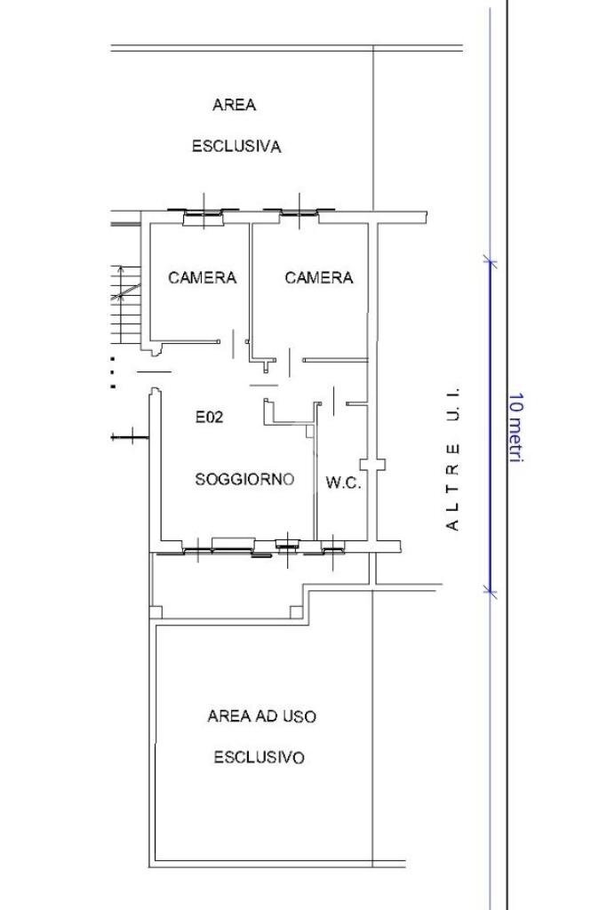 Three-room apartment Via bongiovanni, Grugliasco - floor plans 1