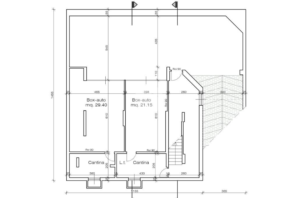 Two-room apartment Via G. Puccini, Pianezza - floor plans 1