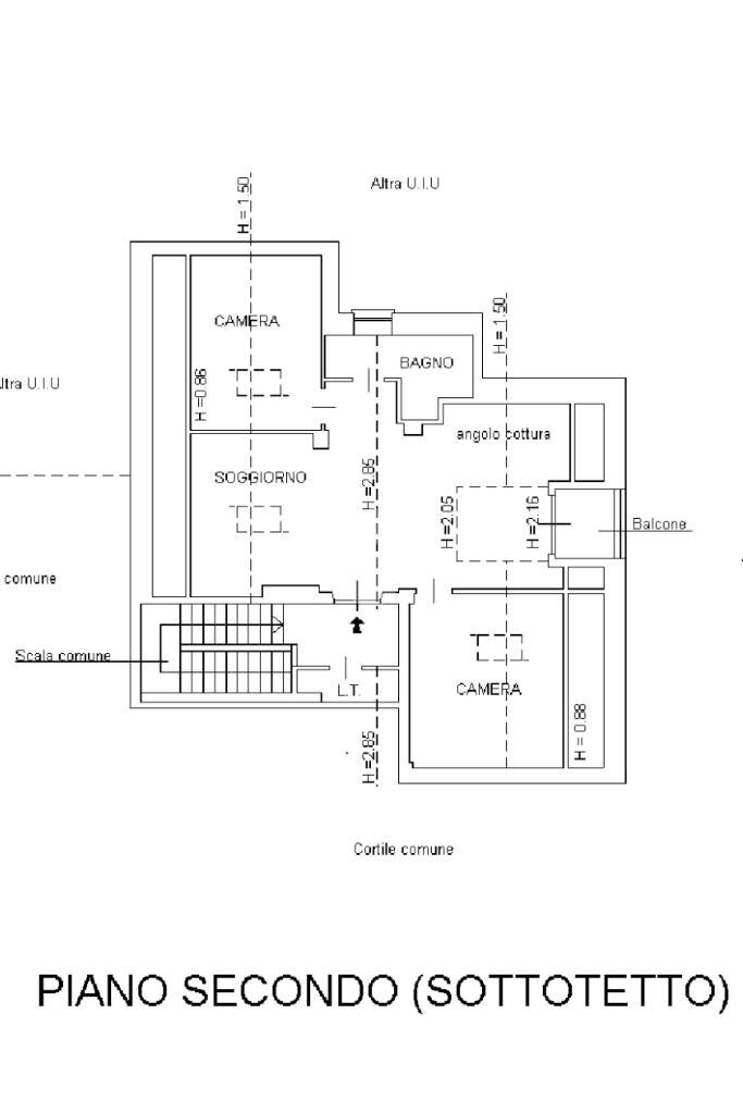 Trilocale Borgata Modoprato, Valgioie - planimetria 1
