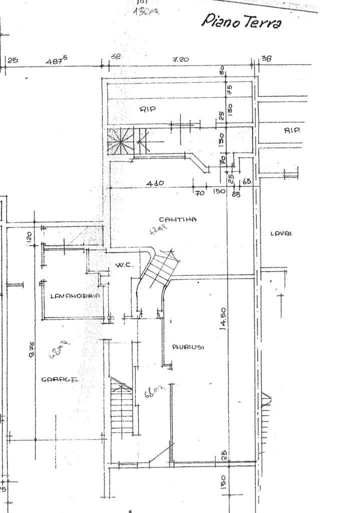 Villa a Schiera Via Mario Grisendi, San Polo d'Enza - planimetria 1