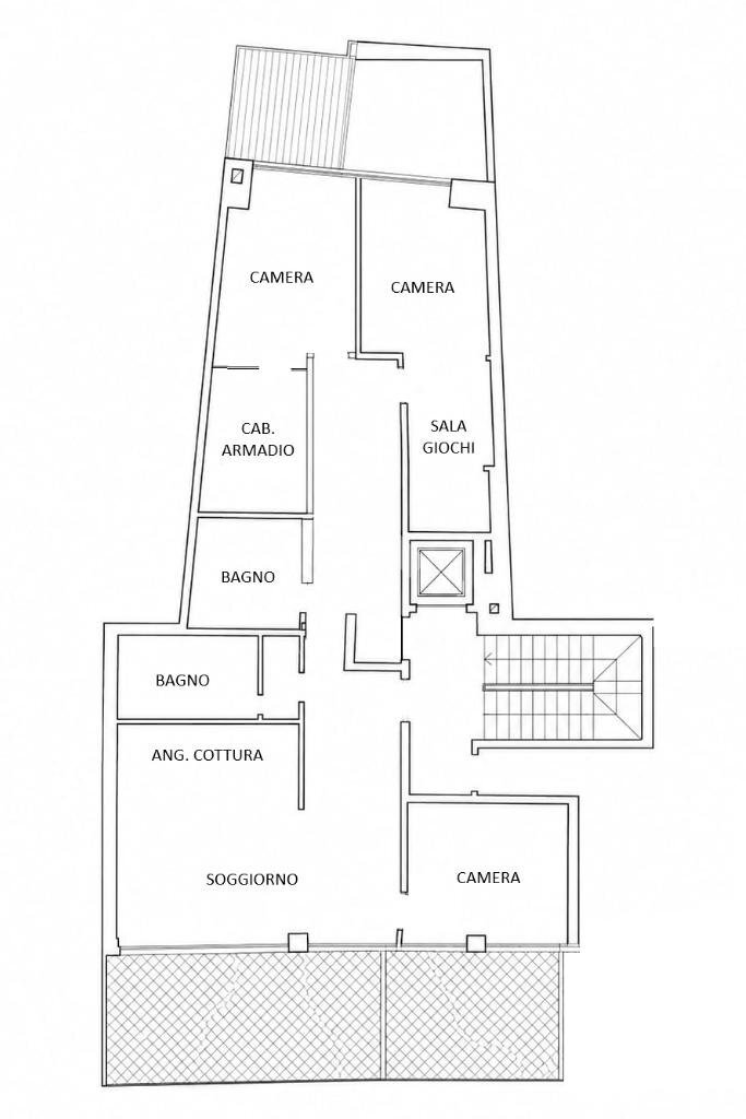 Apartment Via San Giovanni Bosco, Ivrea - floor plans 1