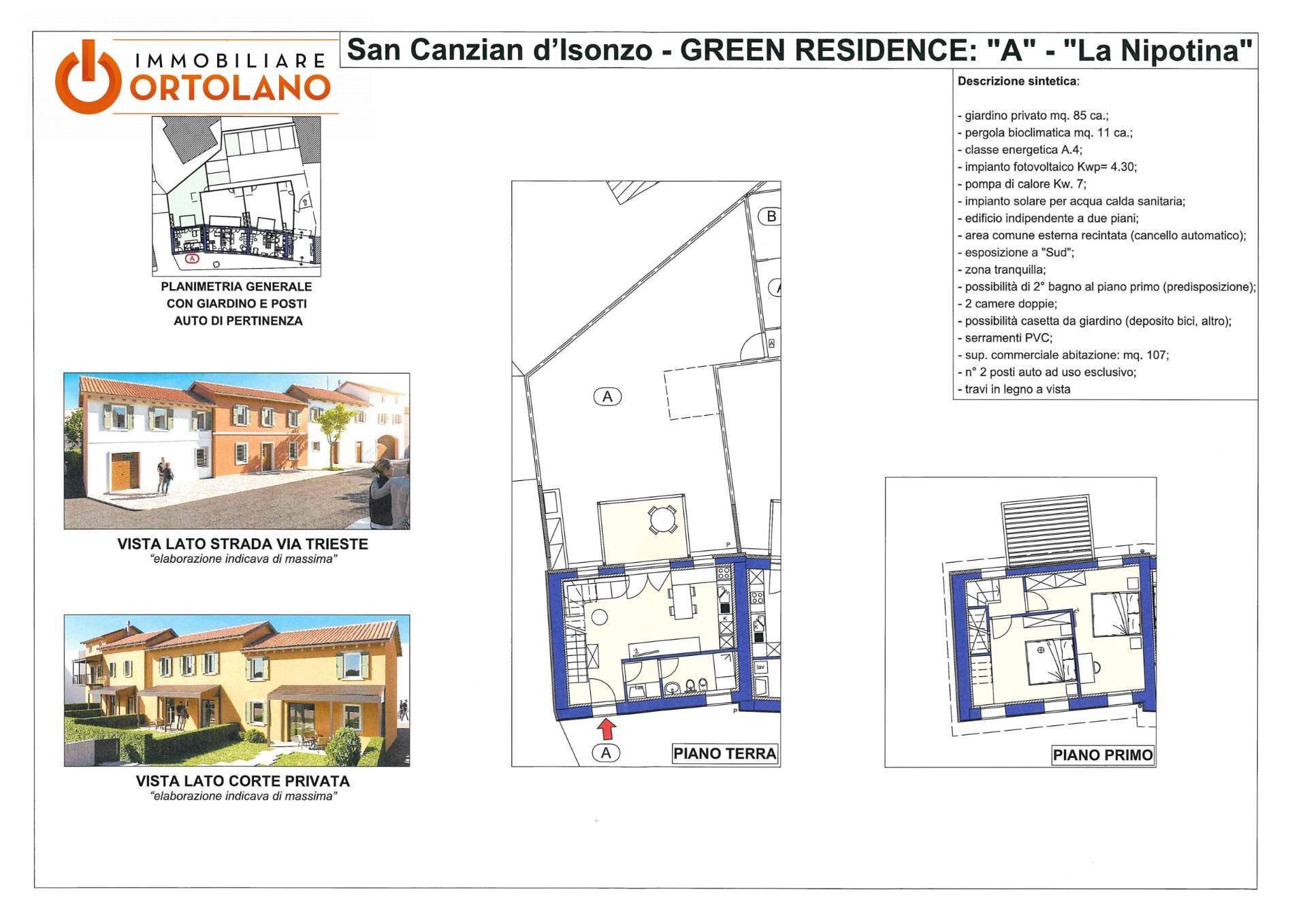 Foto 2 - Villa a Schiera Via Trieste
 
21, San Canzian d'Isonzo - foto 2