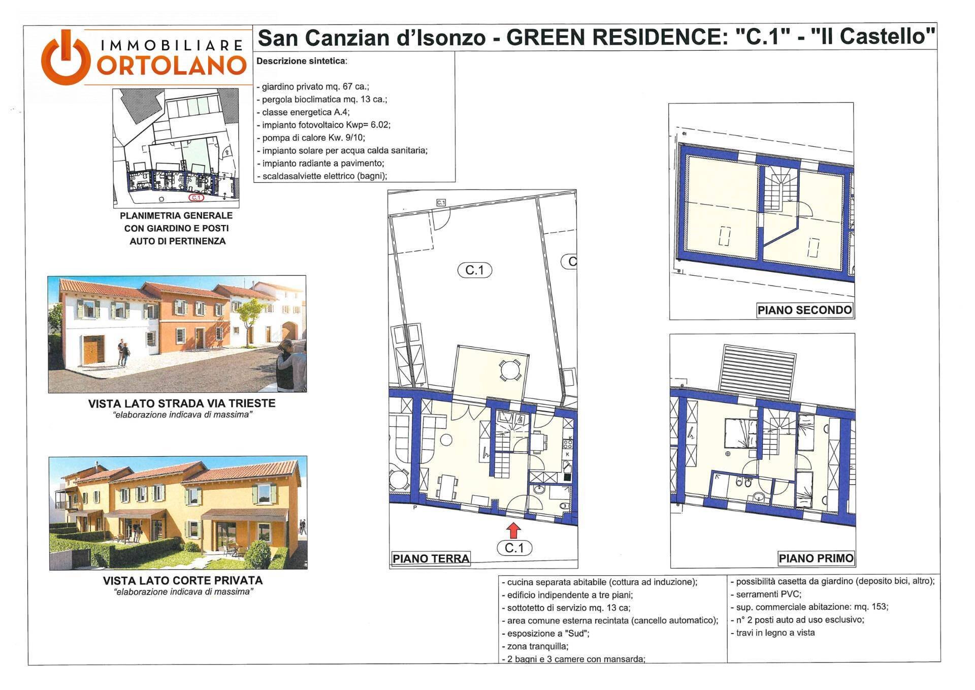 Foto 2 - Villa a Schiera Via Trieste
21, San Canzian d'Isonzo - foto 2