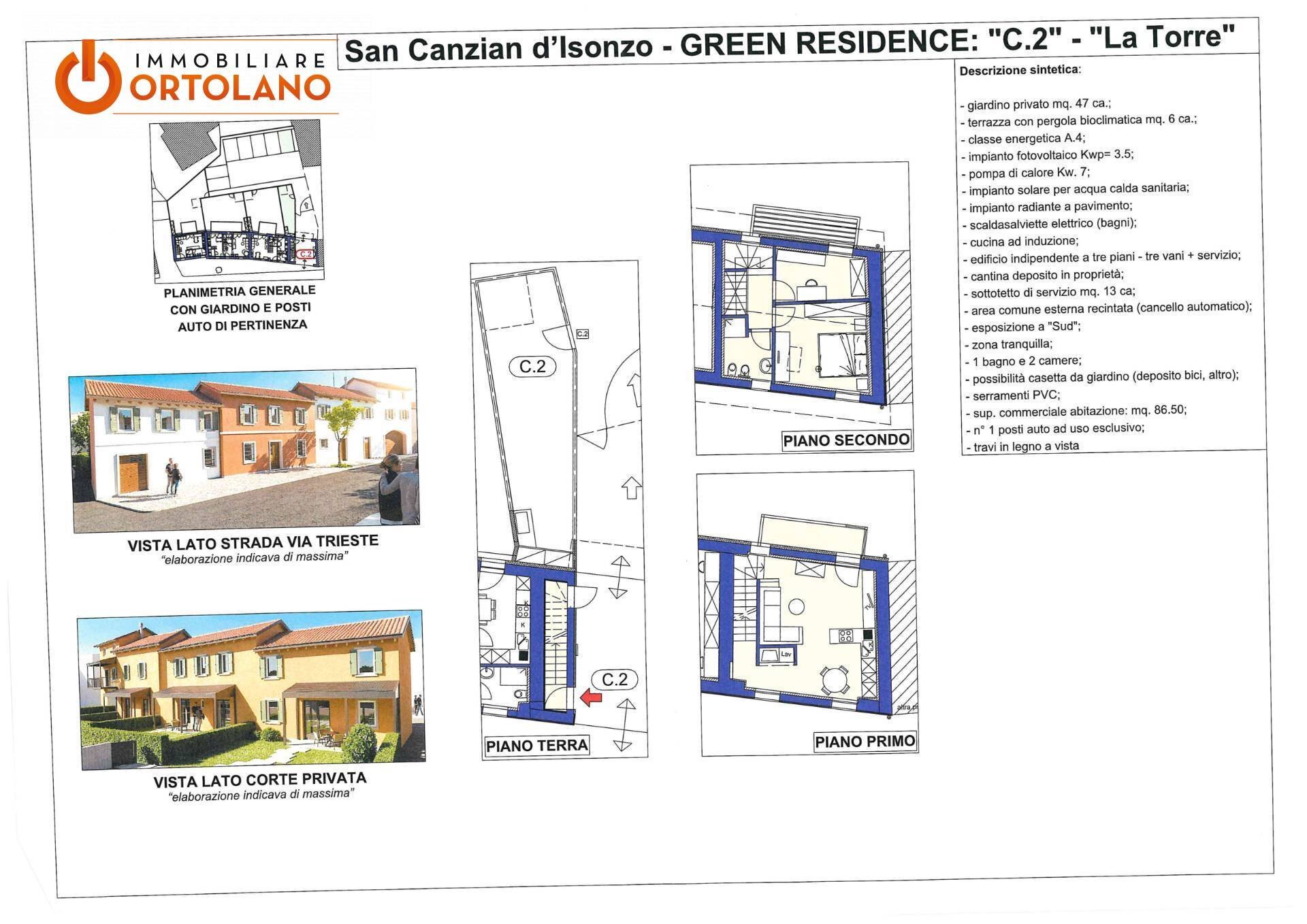 Foto 2 - Villa a Schiera Via Trieste
21, San Canzian d'Isonzo - foto 2