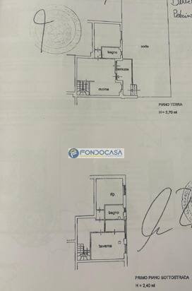scheda catastale - Trilocale Viale giovanni da verrazzano, Carrara - planimetria 1