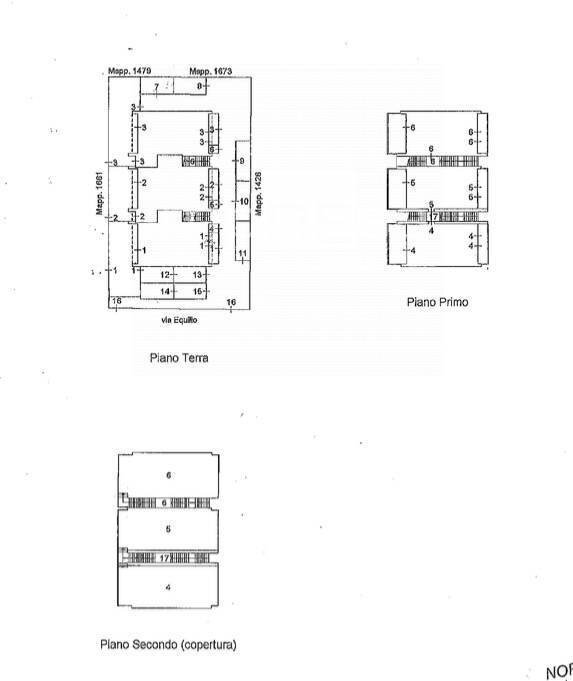 Foto 17 - Four-room apartment Jesolo - floor plans 1