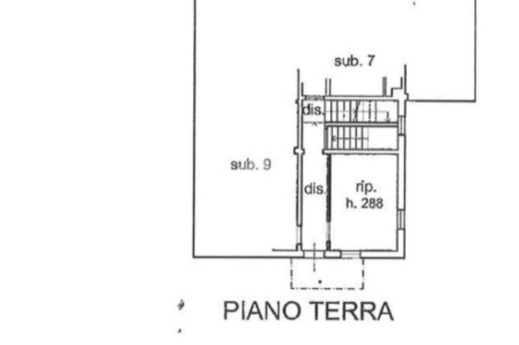 Casa semi indipendente P.za Fanfulla, Traversetolo - planimetria 1