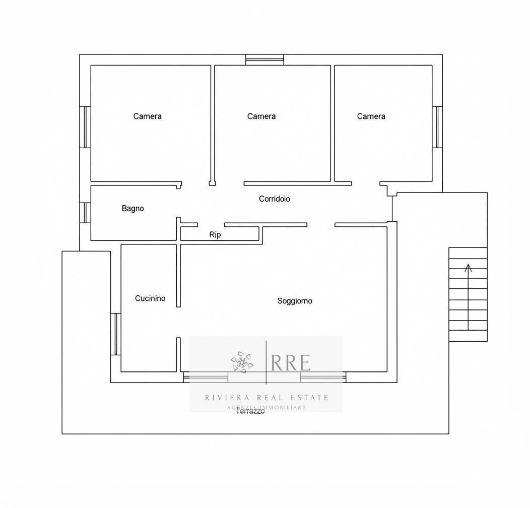 Foto 24 - Four-room apartment Via degli Alpini, Loano - floor plans 1