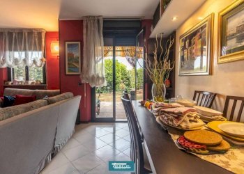 Salone - Villa a Schiera via Monte Leone, 27, Dormelletto - foto 5