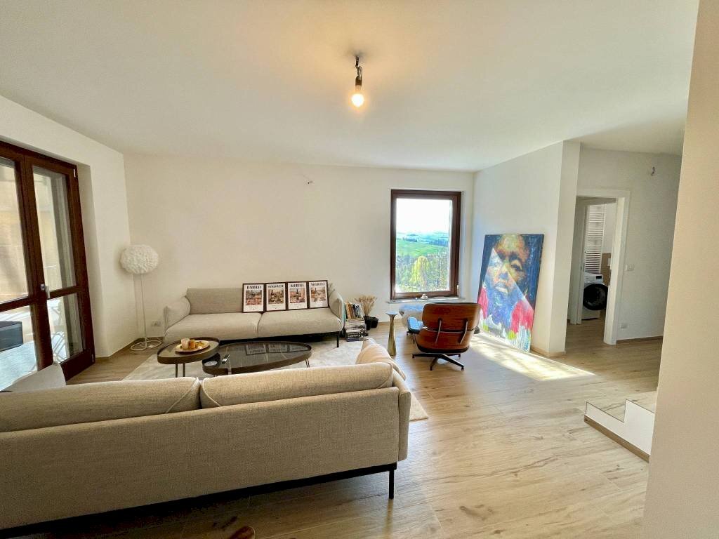 Salone - Villa a Schiera via Roddino, 20, Monforte d'Alba - foto 3