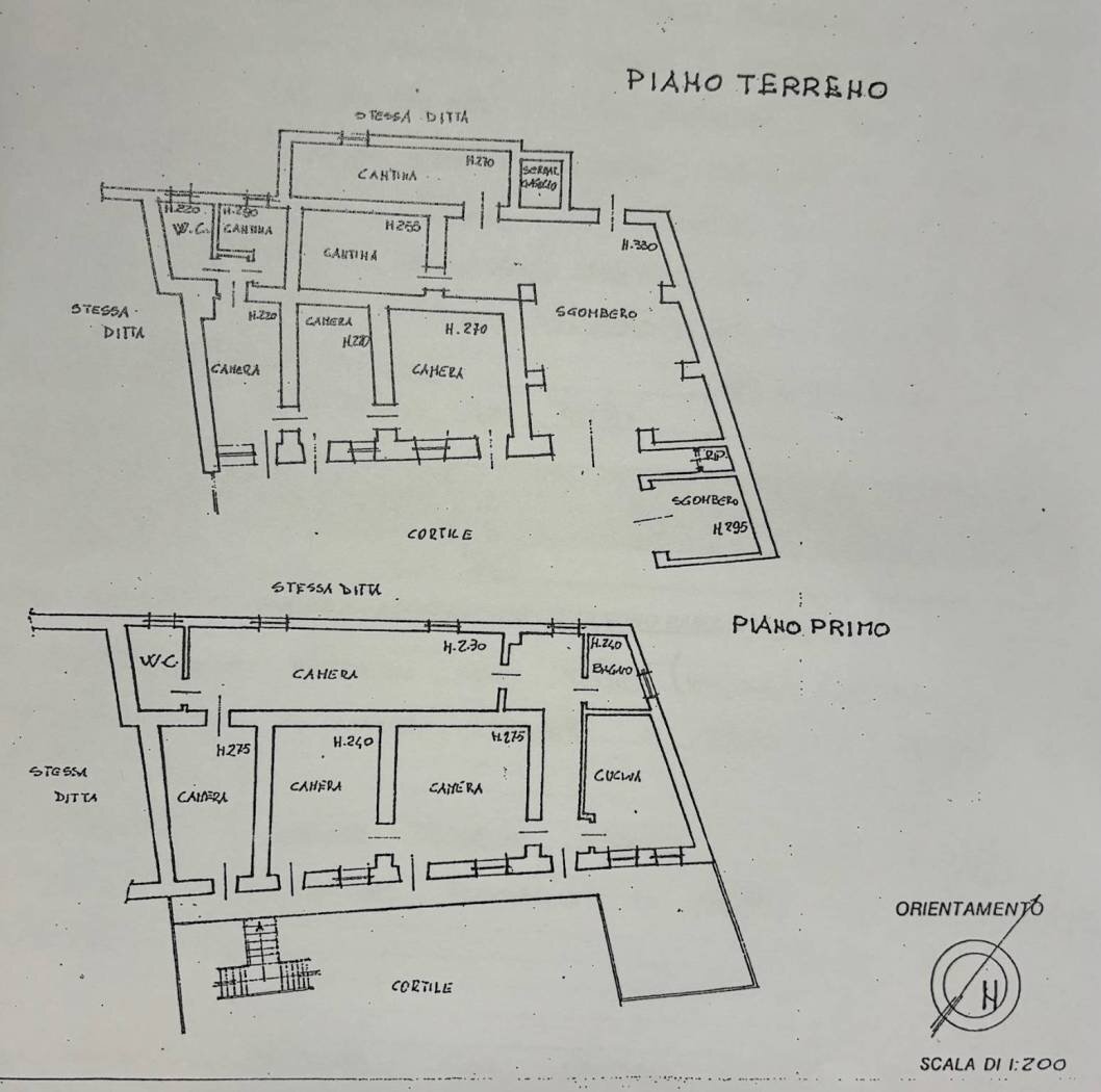 Villa strada Comba, 4, Bricherasio - planimetria 1
