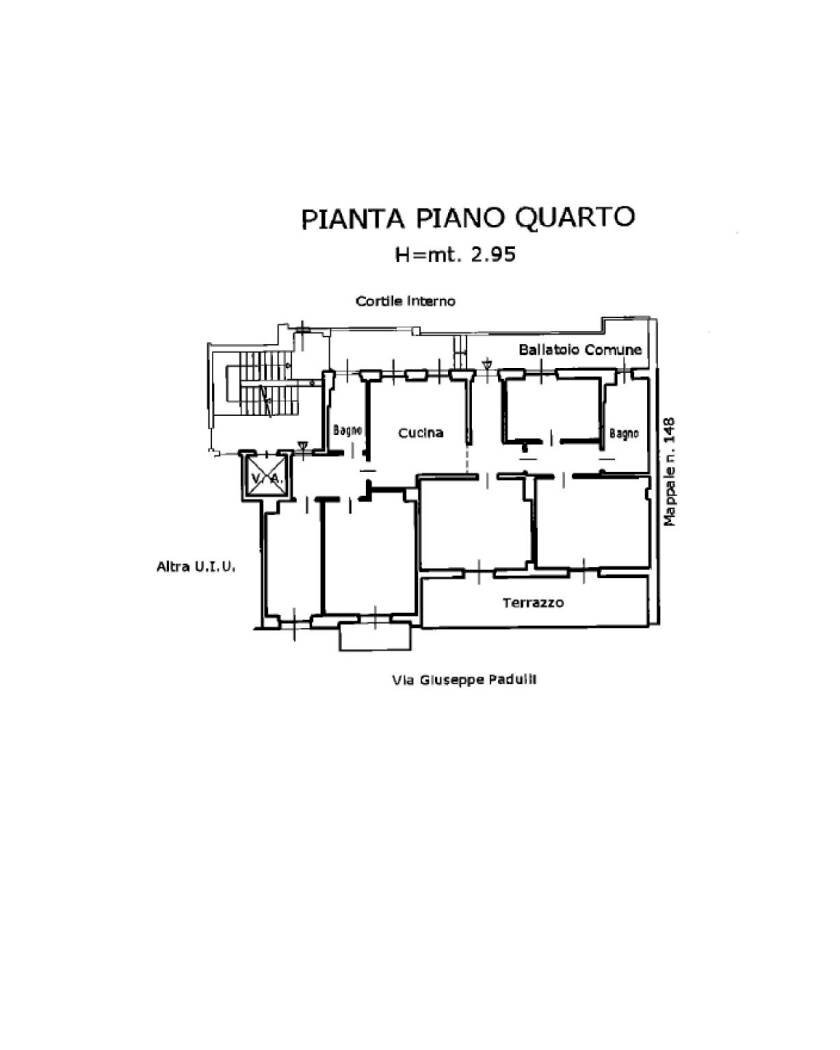 Non-buildable land via Tommaso Gulli, 3, Milano - floor plans 1