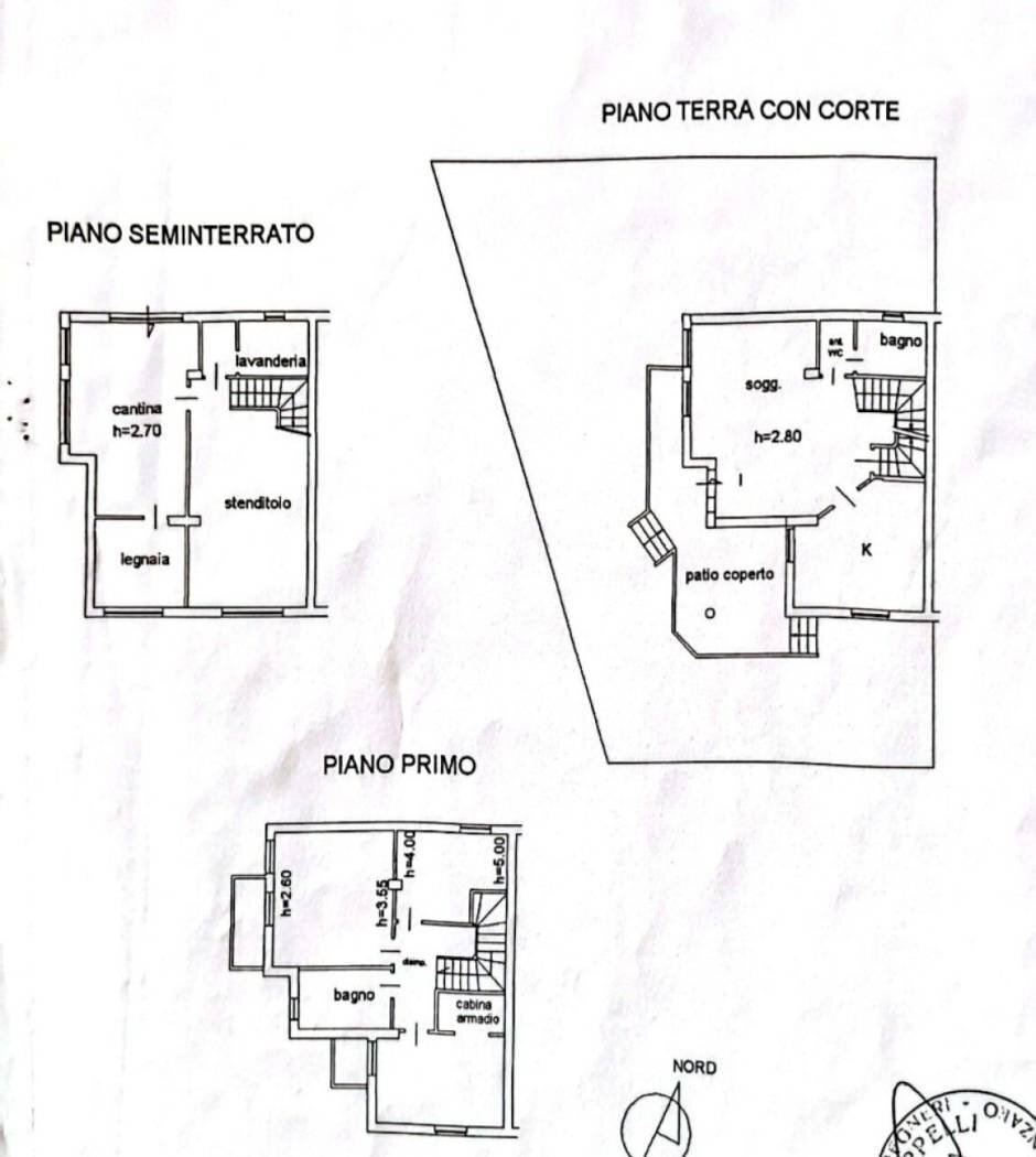 Villa via Roberto Niederer, Soveria Simeri - floor plans 1