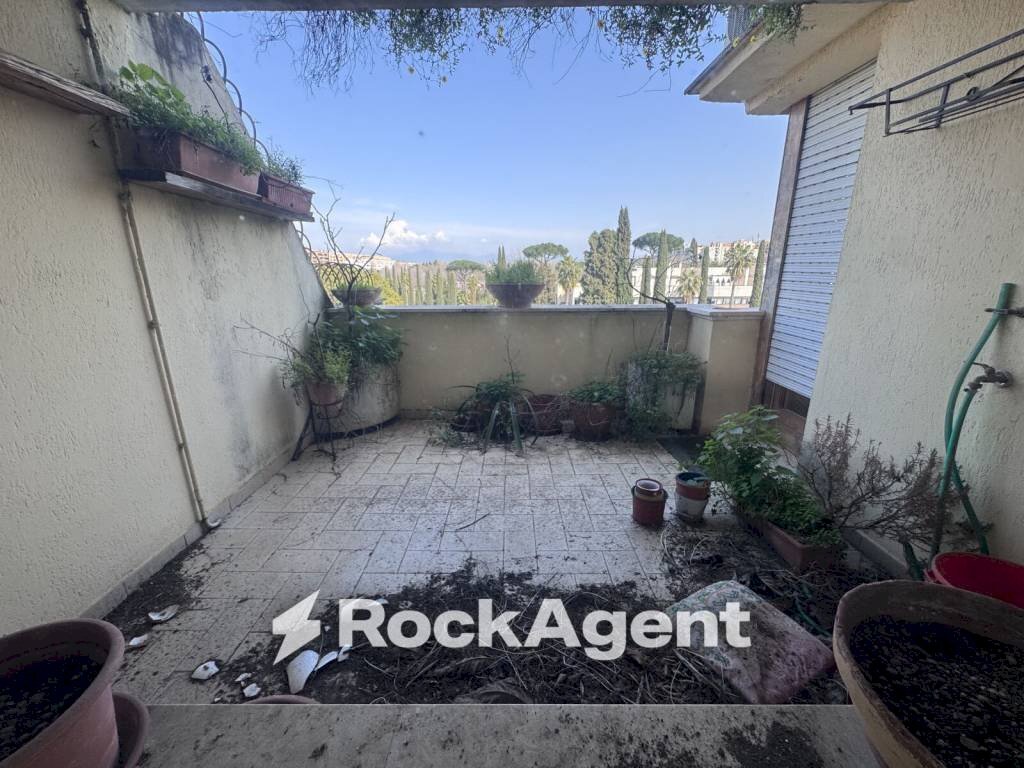 Cortile interno - Attico via Carlo Giuseppe Bertero, 37, Roma - foto 3