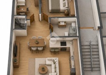 Three-room apartment Via Tana, Santarcangelo di Romagna - photo 15