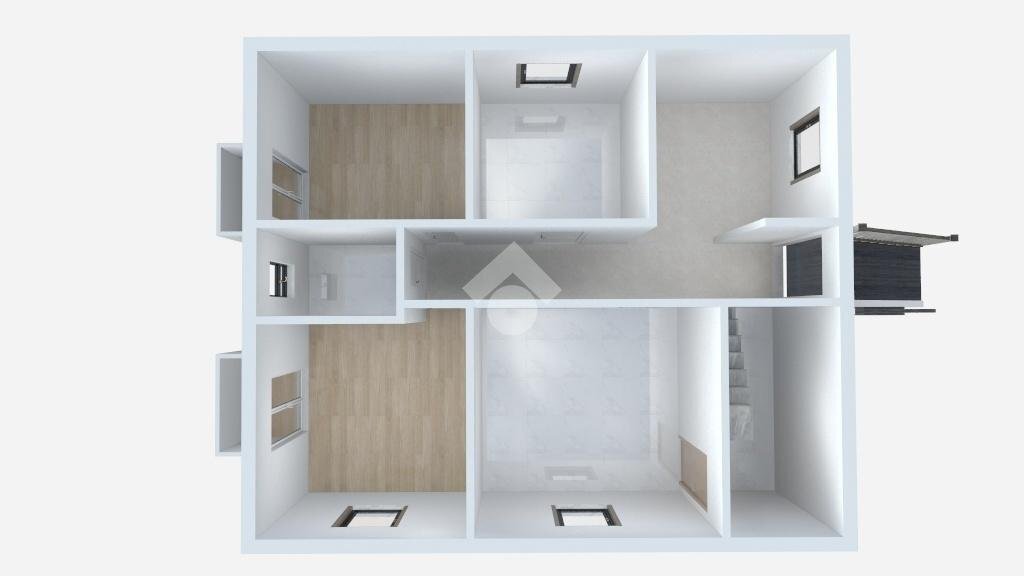 Porzione di casa Via Delle Rose, Milano (zona Lorenteggio) - planimetria 1