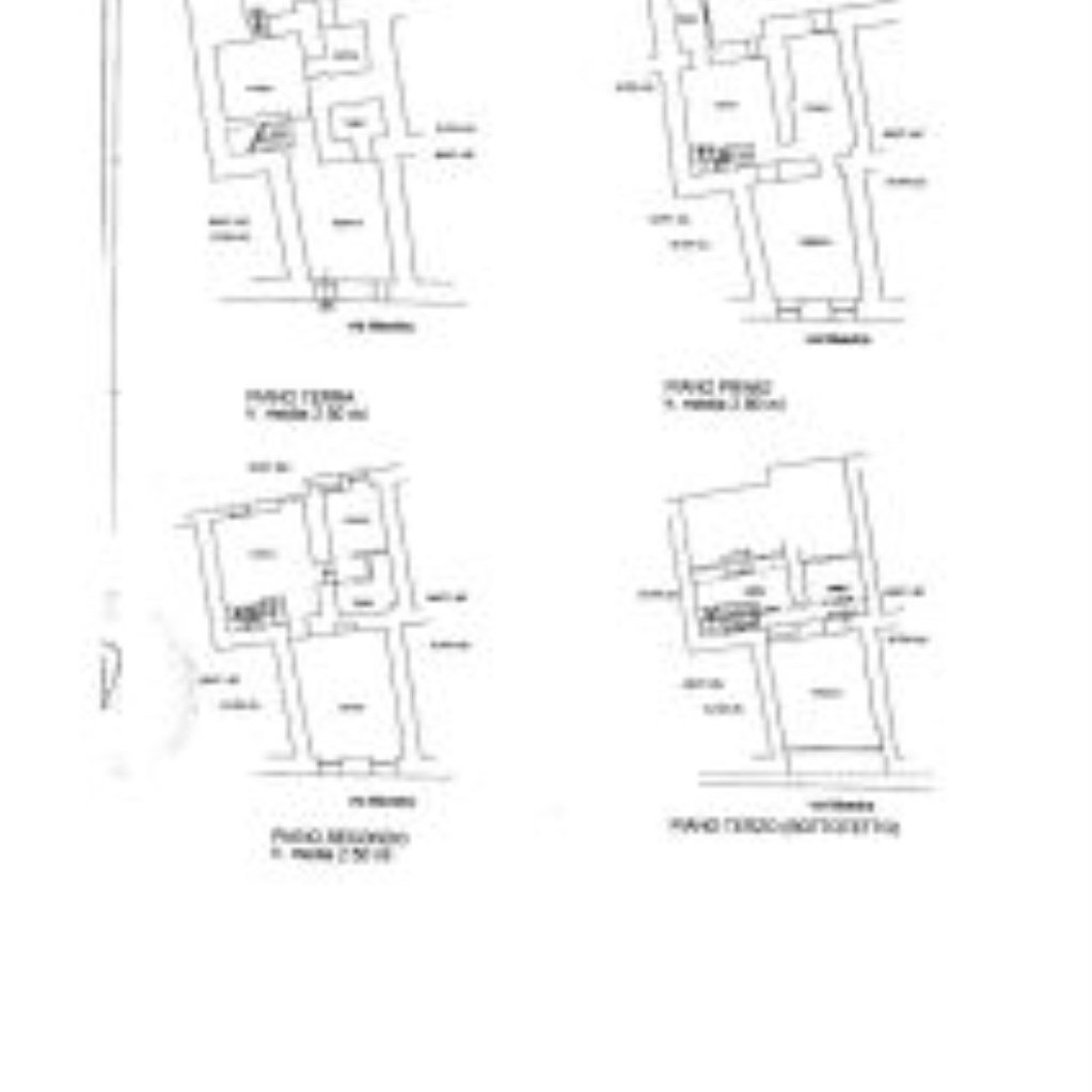 Independent house Borgomaro - floor plans 1