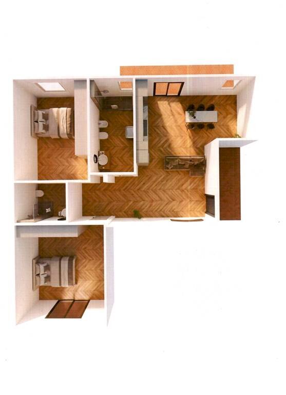 Three-room apartment Pinerolo - photo 1