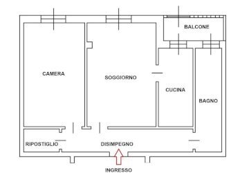 Two-room apartment Via Gramsci, Senago - photo 30