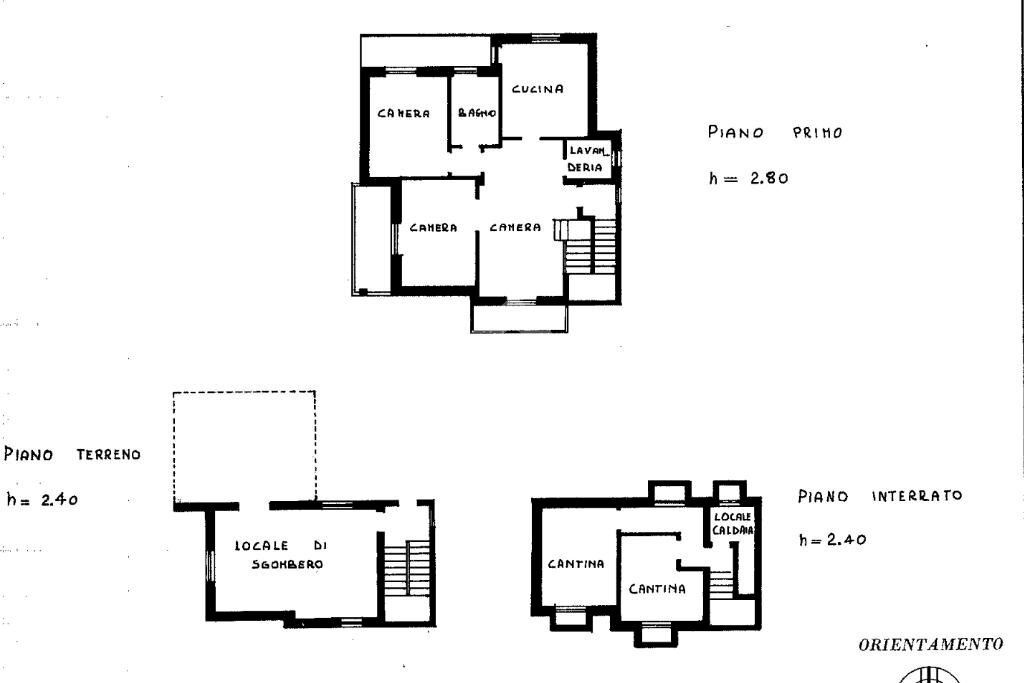 Villa Via Aldo Moro, Genola - planimetria 1