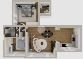 Three-room apartment Viale G. Carducci, Cesenatico - photo 1