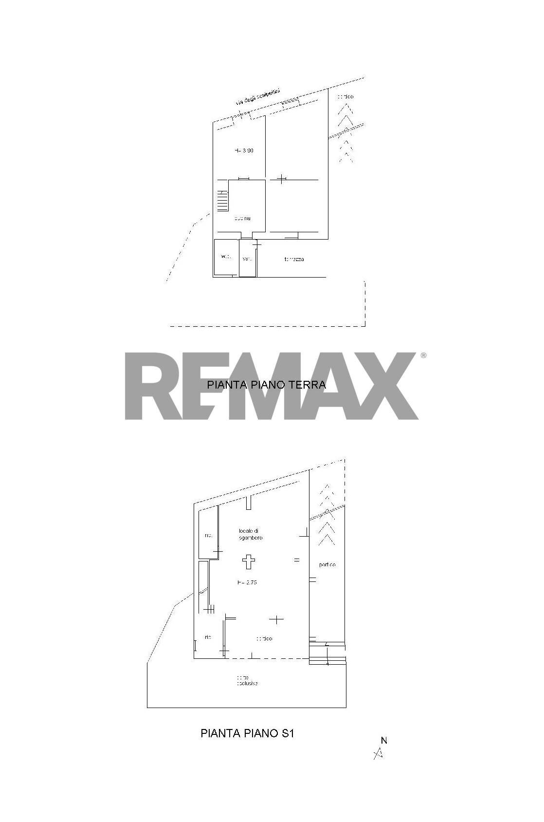 Pianta 2D - Independent house Via degli Scalpellini
 
11, Linguaglossa - floor plans 1