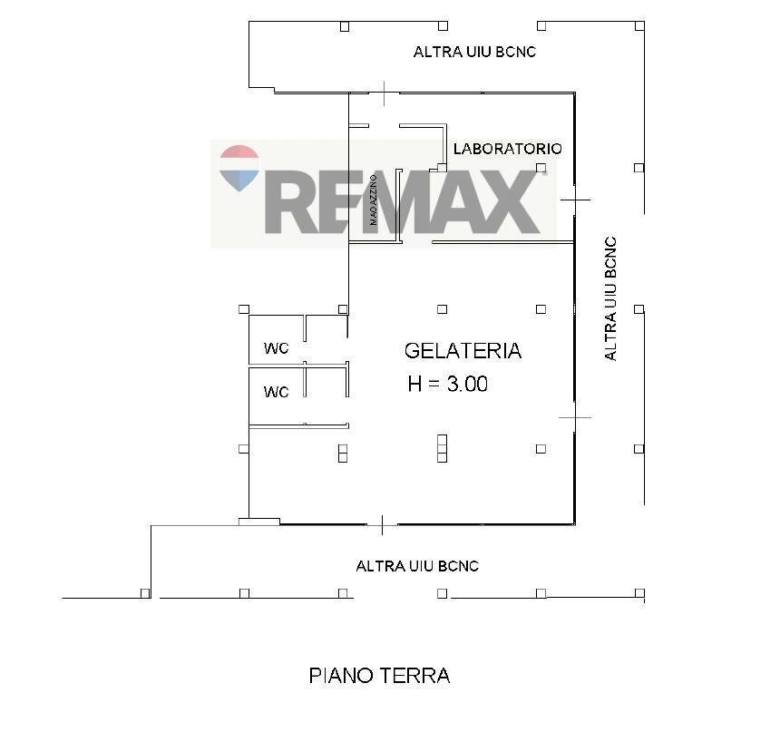 Pianta 2D - Locale Commerciale GUGLIELMO DA GATTATICO
 
3, Gattatico - planimetria 1