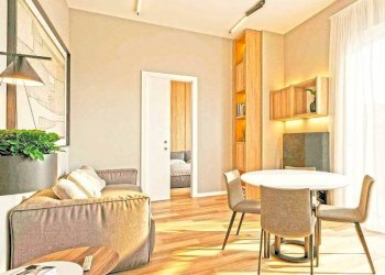 Soggiorno - Bilocale via Borgo Palazzo, Bergamo - foto 1