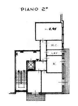 Foto 22 - Trilocale Via Antonio Locatelli
 
13, Catania - planimetria 1