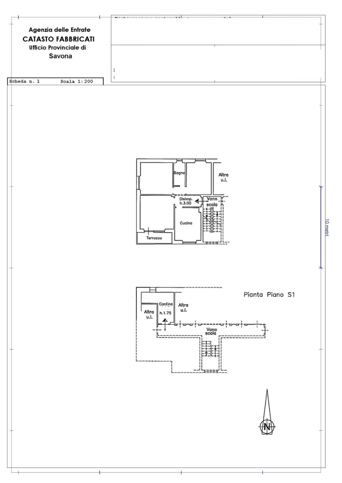 Foto 20 - Four-room apartment Via Savona, Albenga - floor plans 1