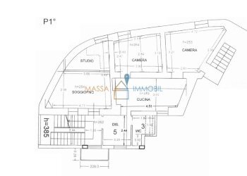 plan piano primo - Terratetto - Terracielo Via Paolo Belmesseri 7, Massa - foto 23