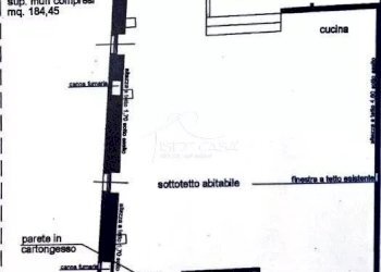 planimetria - Two-room apartment via porto, Mantova - photo 10