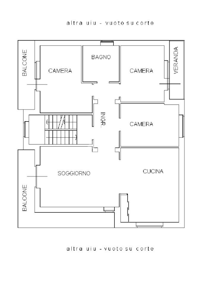 Porzione di casa Via Po, San Benigno Canavese - planimetria 1