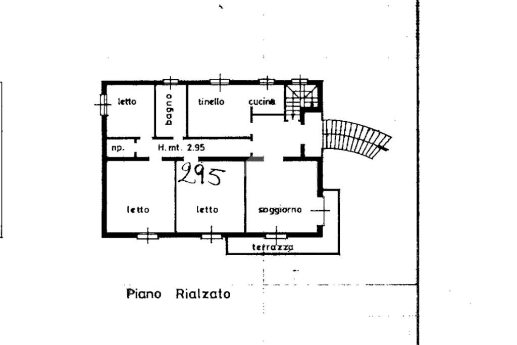 Porzione di casa Via achillini, Sasso Marconi - planimetria 1