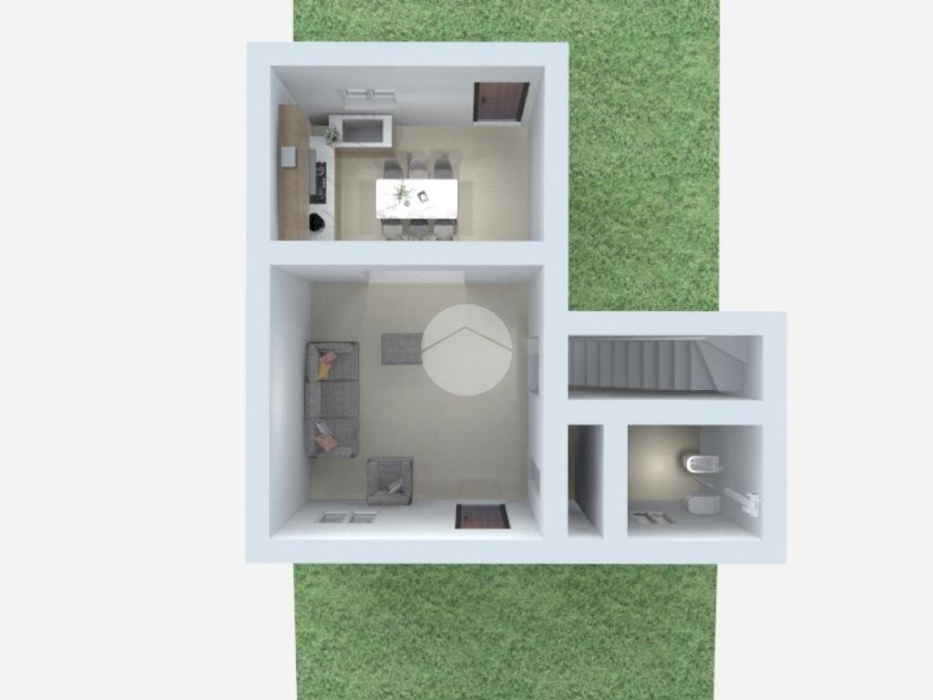 Terraced Villa Via Enrico de Nicola, Leini - floor plans 1