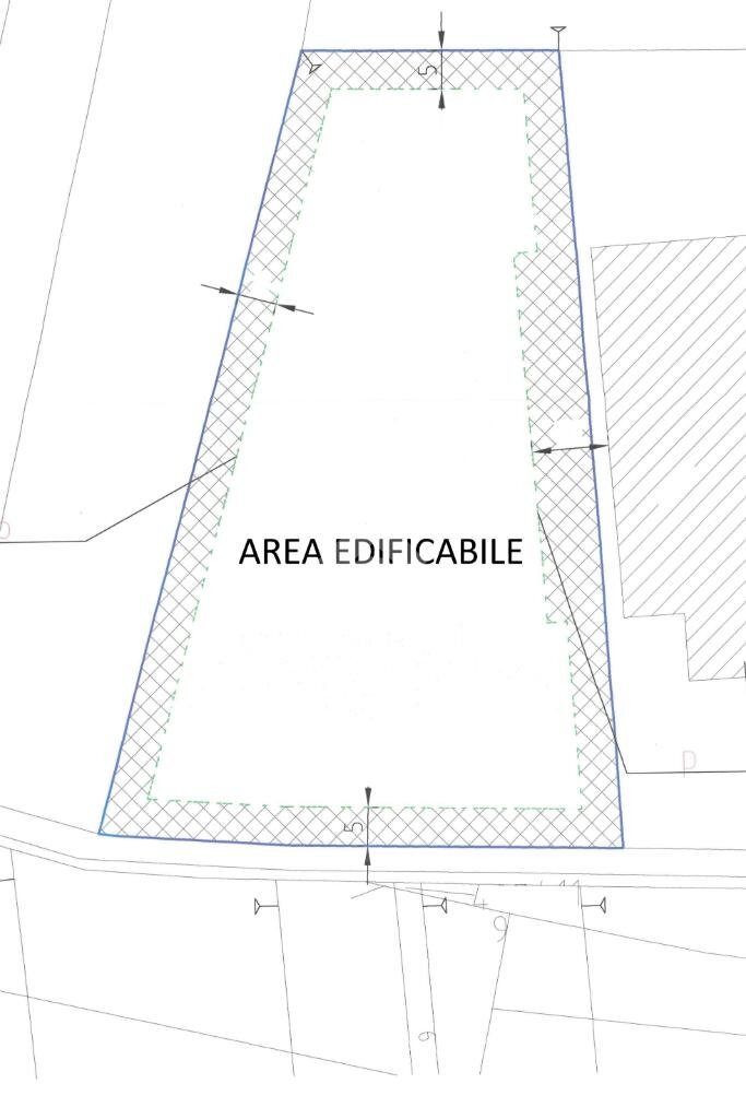 Terreno edificabile Via Cavour, Barge - planimetria 1