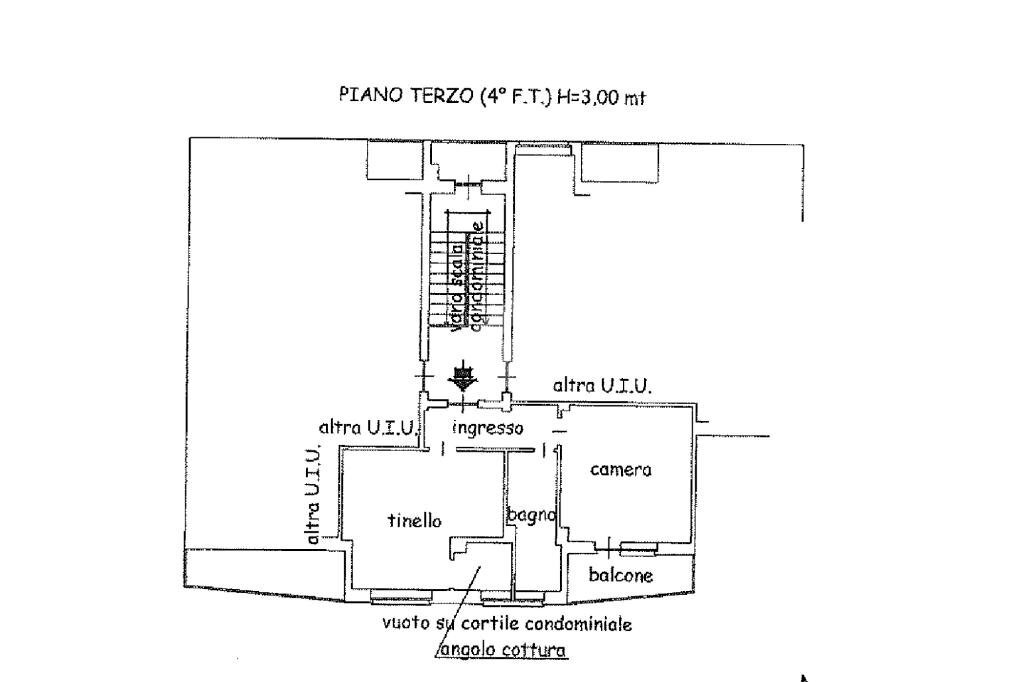 Two-room apartment Corso torino, Pinerolo - floor plans 1