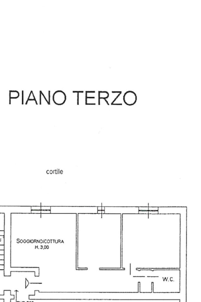 Trilocale Via Privata Publio Rutilio Rufo, Milano (zona Affori) - planimetria 1