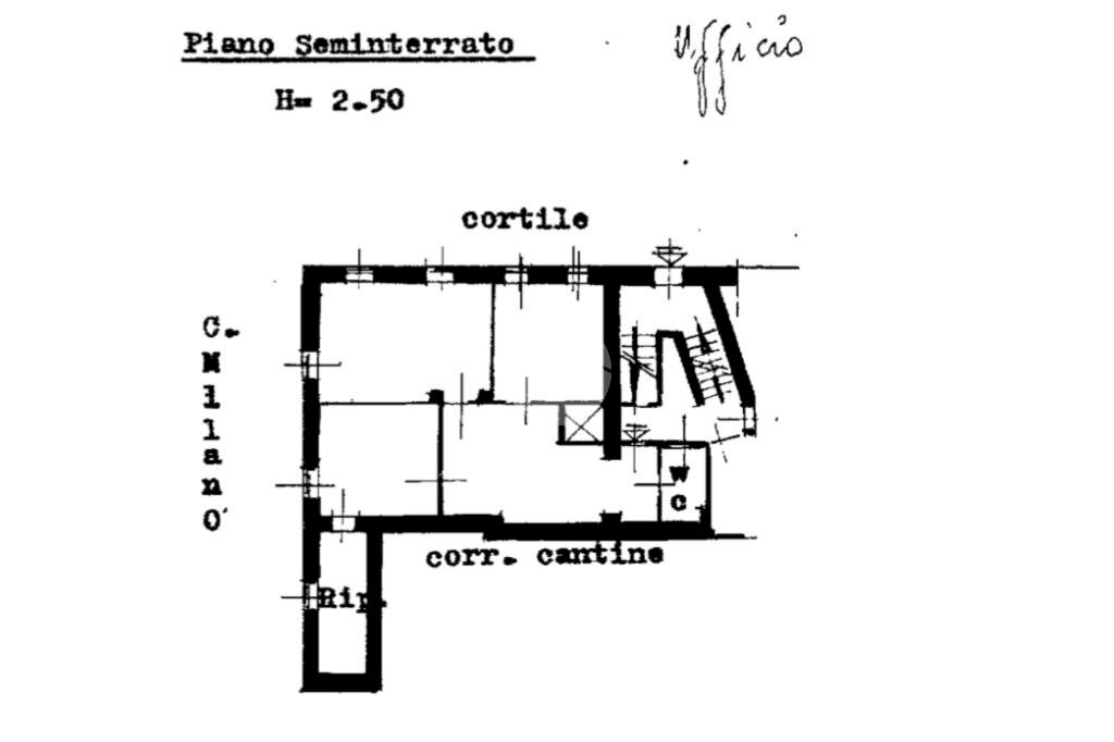 Ufficio Corso Milano, Asti - planimetria 1