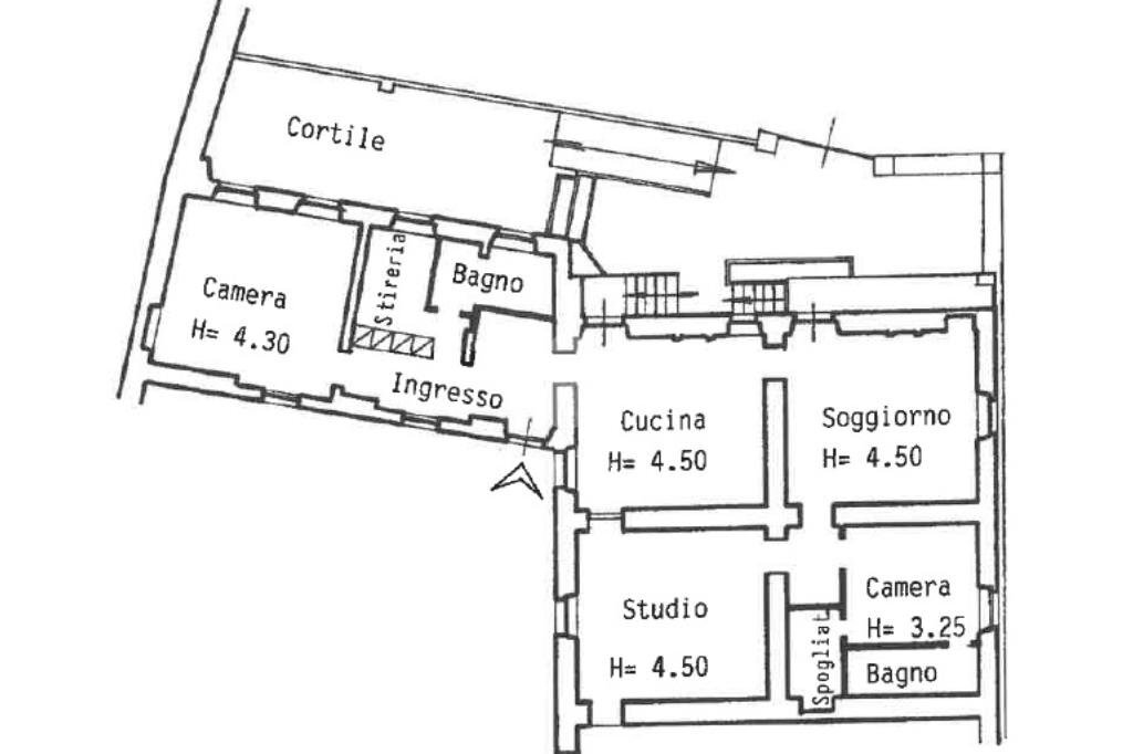 Apartment Via Griselda, Saluzzo - floor plans 1
