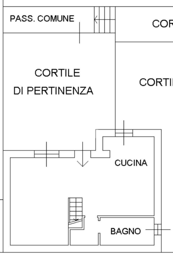 Villa Via De Amicis, Rho - planimetria 1