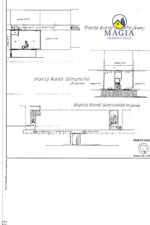 Foto 19 - Three-room apartment 57, Folignano - floor plans 1