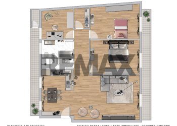 Pianta 2D - Four-room apartment Giuseppe Di Vagno
 
7, Turi - photo 2