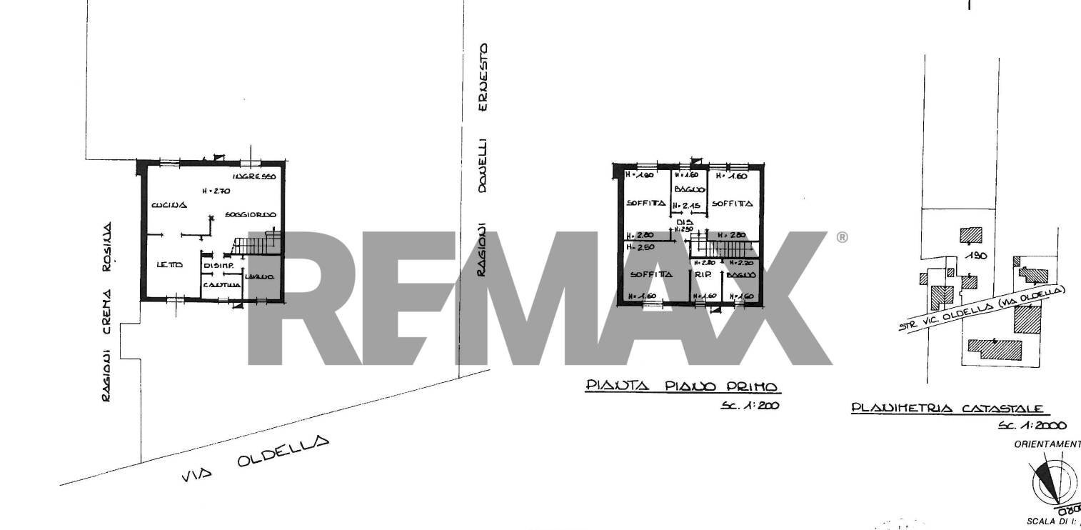 Pianta 2D - Independent house Via Oldella
 
4/A, Guastalla - floor plans 1