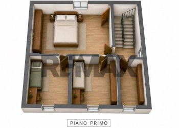 Pianta 3D - Casa indipendente LOCALITA RIVIANO
1, Varano de' Melegari - foto 23