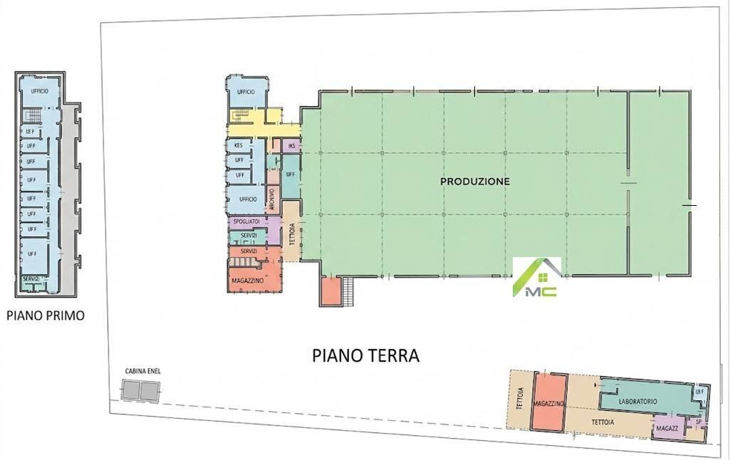 Foto 14 - Capannone VIA CASSINO D'ALBERI
 
11, Pantigliate - planimetria 1
